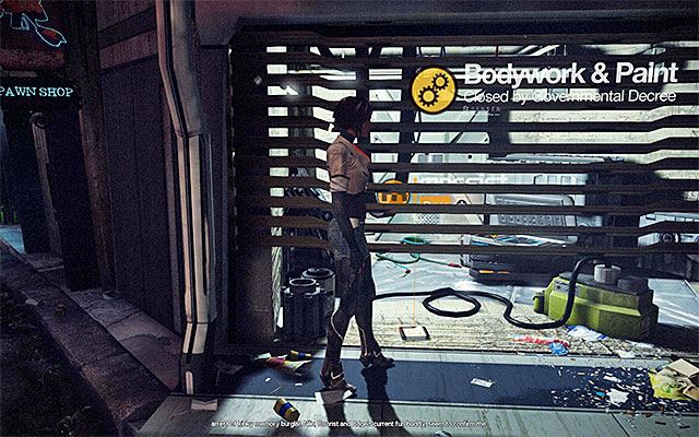 Turn right and go ahead - Get through the first part of the Slums - Episode 3 - Remember Me - Game Guide and Walkthrough