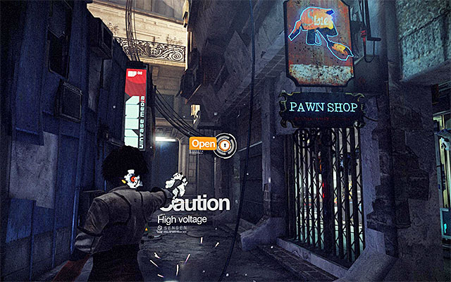 Continue along the narrow alleys - Get through the first part of the Slums - Episode 3 - Remember Me - Game Guide and Walkthrough