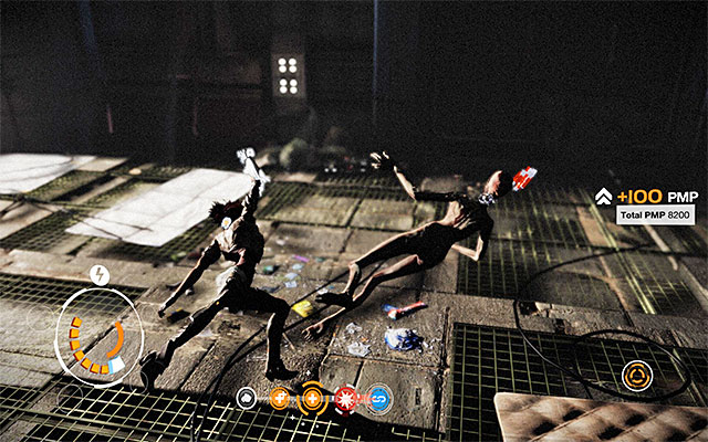 To your advantage, you can use the fact that the monsters become visible after you turn on the lights and that is when you should strike - Defeat the first wave of the invisible mutants - Episode 3 - Remember Me - Game Guide and Walkthrough