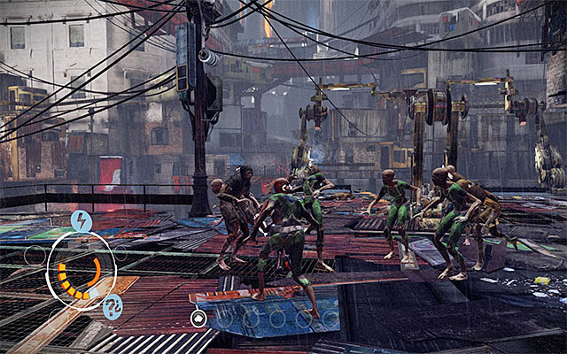 While waiting for the Spammer power bar to replenish, attack the nearby Prowler Leapers - Block the mutant tunnels - Episode 3 - Remember Me - Game Guide and Walkthrough