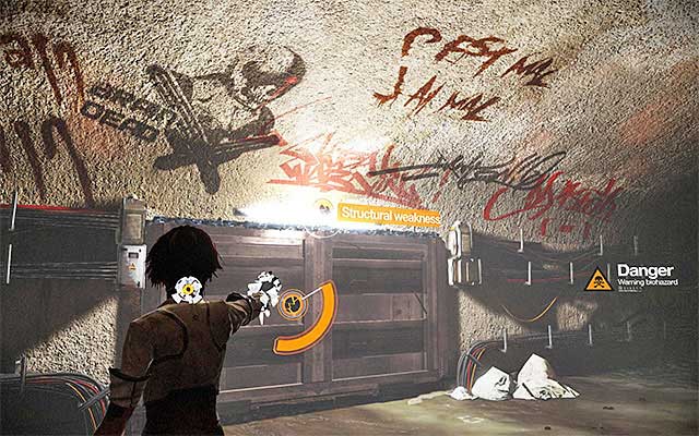 After you are done with the mutants, go straight ahead to reach the edge of the metal platform - Find Johnny Greenteeth - Episode 3 - Remember Me - Game Guide and Walkthrough