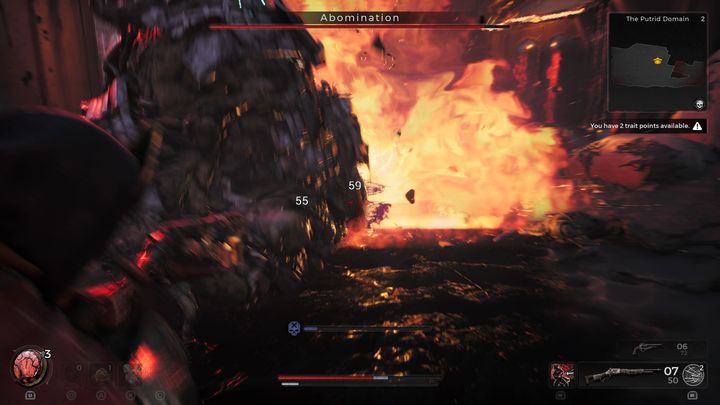 Remember that you have to be on the move at all times throughout the entire fight - Remnant 2: How to beat Abomination? - Nerud - Remnant 2 Guide