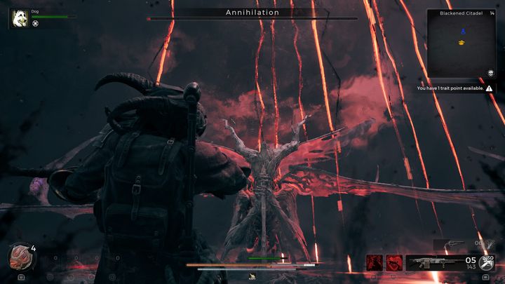 The fight is dynamic but try to at least keep track of where you are - Remnant 2: How to beat Annihilation? - Root Earth - Remnant 2 Guide