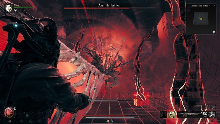 Defeating the boss for the first time begins the second phase of the encounter - Remnant 2: How to beat Annihilation? - Root Earth - Remnant 2 Guide