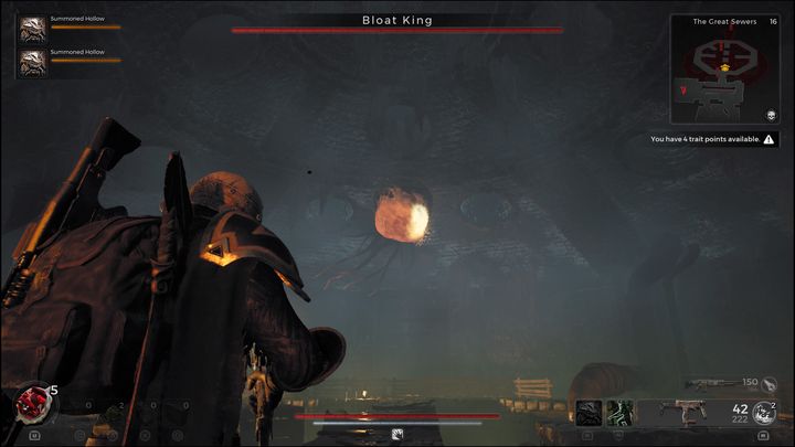 Its weak point is an armored orb it occasionally spits out - Remnant 2: How to beat the Bloat King? - Losomn - Remnant 2 Guide