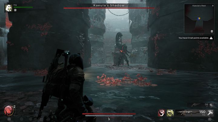 The biggest challenge of this encounter is the unique arena - Remnant 2: How to beat Kaeulas Shadow? - Yaesha - Remnant 2 Guide