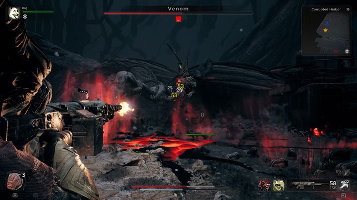 It is important to find the right distance when fighting this boss - Remnant 2: How to beat Venom? - Root Earth - Remnant 2 Guide