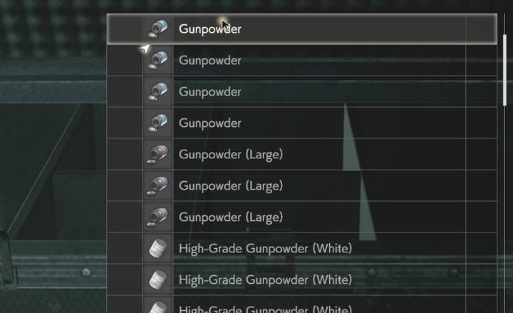 There are 3 types of gunpowder in the game. - How to create meds and ammunition in Resident Evil 2? - Survival guide - Resident Evil 2 Guide