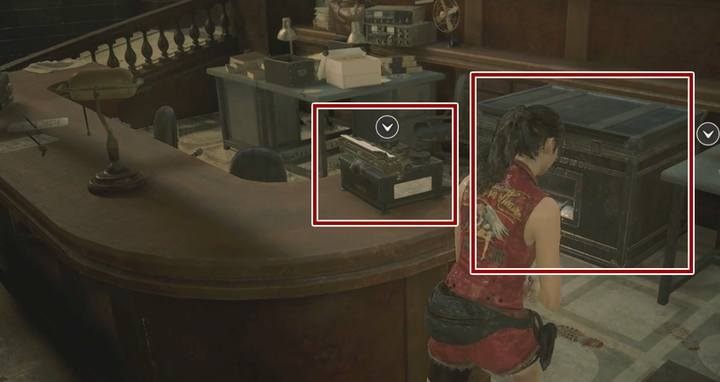 The hall is a safe zone - no zombie will enter here, you are completely safe in this area (until you encounter the Tyrant - after you visit the buildings undergrounds [after collecting the medallions]) - Prologue | Police station in Resident Evil 2 - Walkthrough - Resident Evil 2 Guide