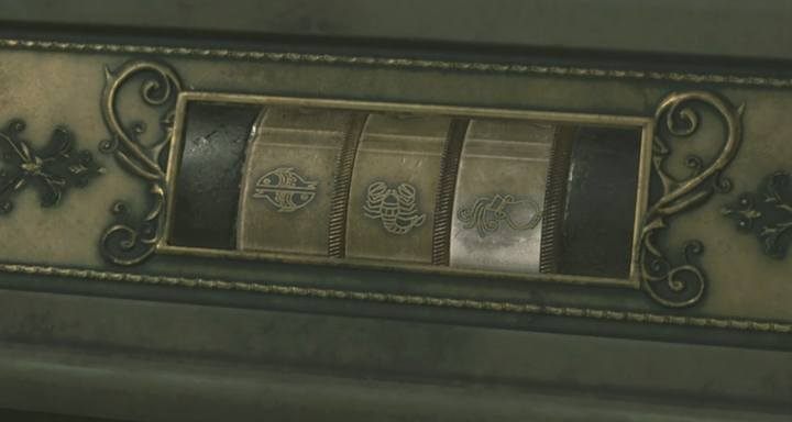 Reach the main halls upper floor and go to the western part of the building - to the library - Collect 3 medallions task | Police station in Resident Evil 2 - Walkthrough - Resident Evil 2 Guide