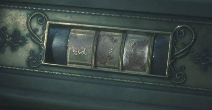 The explosion has revealed the last statue - lady - Collect 3 medallions task | Police station in Resident Evil 2 - Walkthrough - Resident Evil 2 Guide