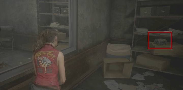 At the bottom there is an interrogation room. - How to get the third weapon from the Armory? - Secrets and useful items - Resident Evil 2 Guide