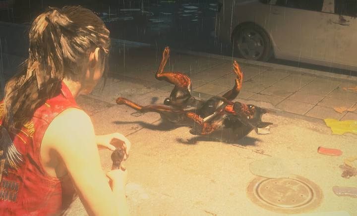 Zombie dog. - Enemies and how to defeat them in Resident Evil 2 - Survival guide - Resident Evil 2 Guide