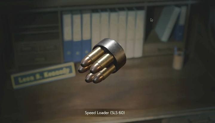 Speed Loader for SLS 60. - Where to find all weapon upgrades in Resident Evil 2 - FAQ - Resident Evil 2 Guide