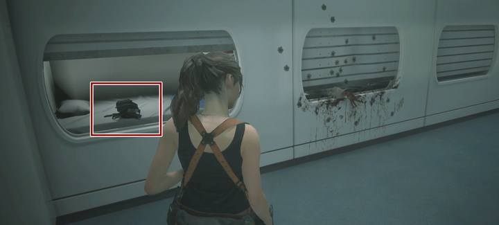 The Nest is a final opportunity to get an additional hip pouch in Resident Evil 2 - Where can I find the hip pouch in NEST of Resident Evil 2? - Secrets and useful items - Resident Evil 2 Guide