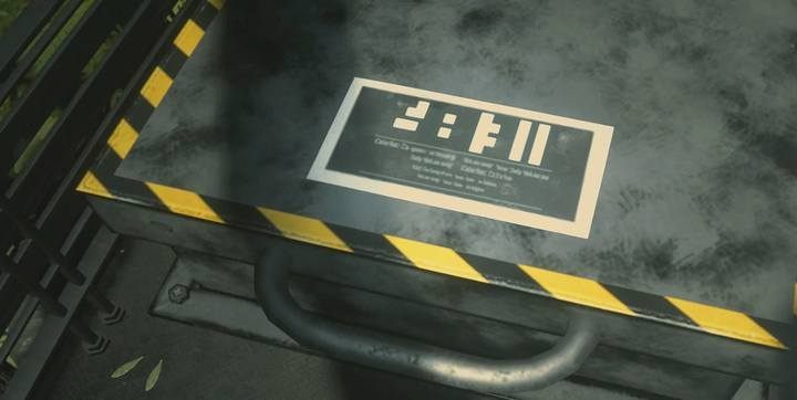 To open up the hatch, which leads to the bottom parts of the building, read the code from the hatch - Where to find the terminal codes in NEST of Resident Evil 2? - Secrets and useful items - Resident Evil 2 Guide