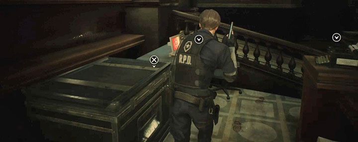 You can store all unnecessary items in large boxes similar to the picture above - What to do with unnecessary items in Resident Evil 2? - FAQ - Resident Evil 2 Guide