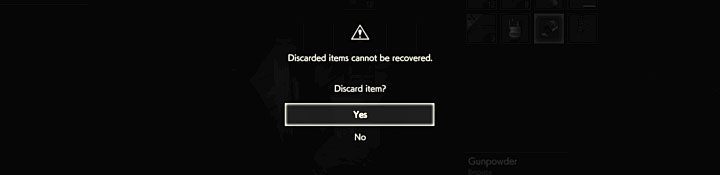 The game also allows you to throw an item out of the inventory - What to do with unnecessary items in Resident Evil 2? - FAQ - Resident Evil 2 Guide