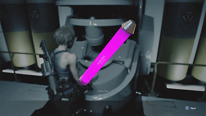 As a reward for passing the riddle, youll get a Vaccine - Resident Evil 3: NEST 2 Vaccine puzzle - Puzzle Solutions - Resident Evil 3 Guide