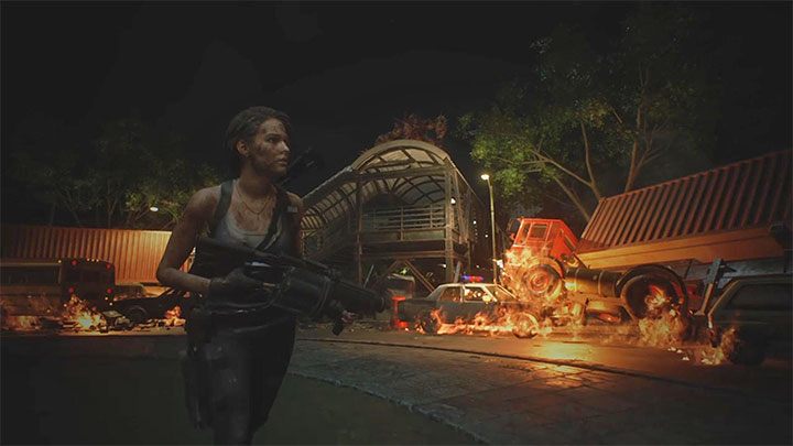 1 - Resident Evil 3: Nemesis - Clock Tower Plaza boss fight - Nemesis boss fights - Resident Evil 3 Guide