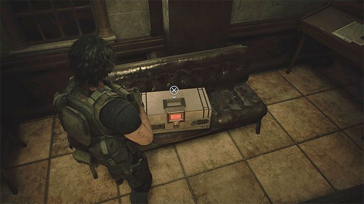 An example of an electronic lock shows the attached picture - they are attached to some loot containers - Resident Evil 3: Electronic locks - how to open them - FAQ - Resident Evil 3 Guide