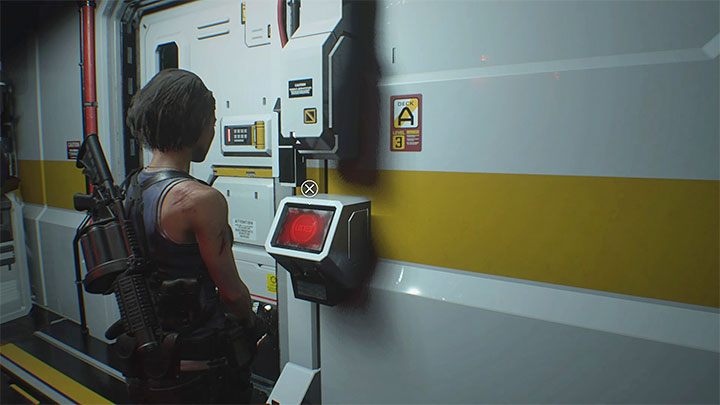 In Umbrellas secret lab, youll find only one locked door (check the screenshot above) - Resident Evil 3: Electronic locks - how to open them - FAQ - Resident Evil 3 Guide