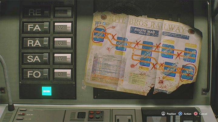 The destination is the control room in the west part of the Subway Office - Resident Evil 3: Downtown - second visit walkthrough - Story walkthrough - Resident Evil 3 Guide
