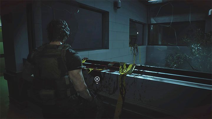 To advance in the progress of the main story, you stick to the main corridors and reach the southern part of them - Resident Evil 3: Hospital - Carlos walkthrough - Story walkthrough - Resident Evil 3 Guide