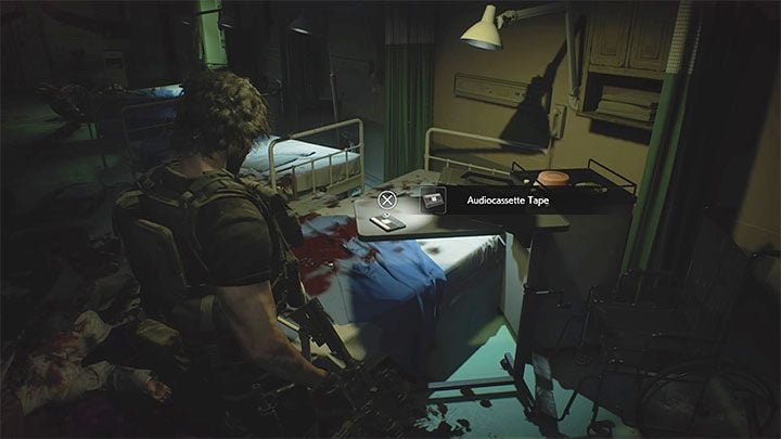 Your destination is the Treatment Room, but you have to be very careful as there are 2 Hunters inside - Resident Evil 3: Hospital - Carlos walkthrough - Story walkthrough - Resident Evil 3 Guide