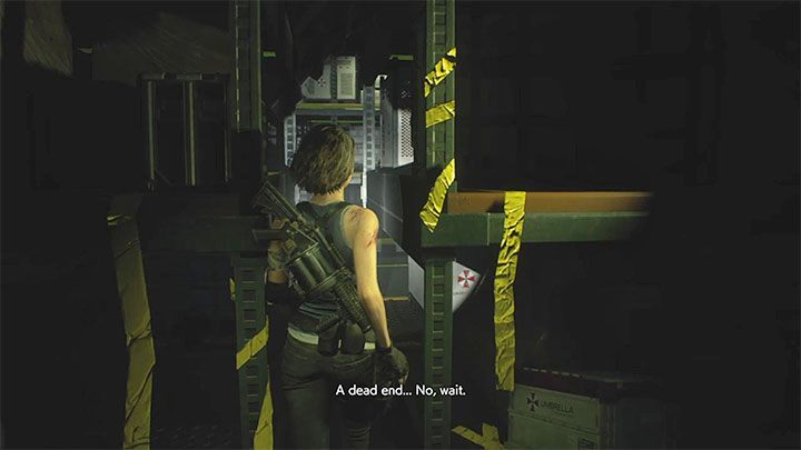 Keep going straight - Resident Evil 3: Underground Storage walkthrough - Story walkthrough - Resident Evil 3 Guide