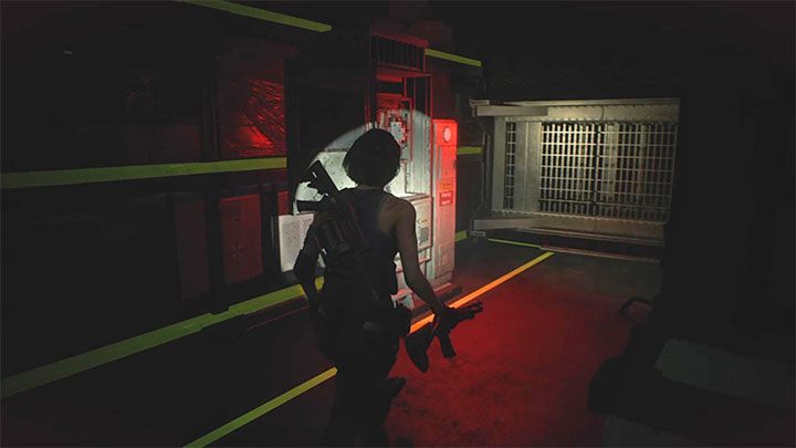 After descending the ladder, equip heavy-duty weapons, as Jill will be attacked by a Hunter - Resident Evil 3: Underground Storage walkthrough - Story walkthrough - Resident Evil 3 Guide