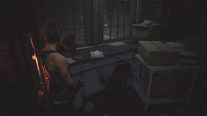 The document is on the first floor of the substation building, in the Control Room, where the typewriter is also located - Resident Evil 3: Subway Power Substation secrets, collectibles - Collectibles and secrets - Resident Evil 3 Guide