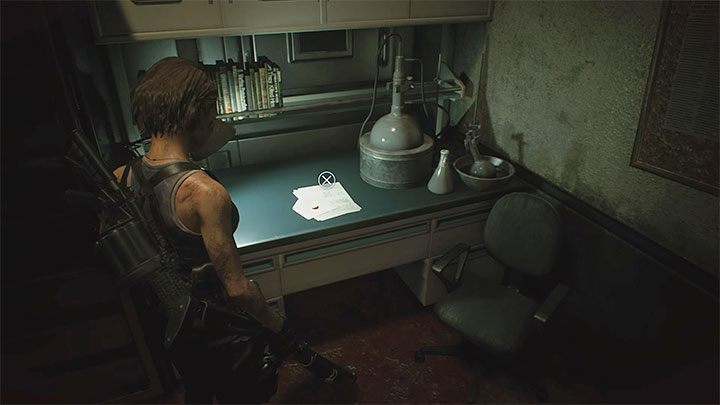 The love letter lies on a desk in the Lab in the western part of Sewers - Resident Evil 3: Sewers secrets, collectibles - Collectibles and secrets - Resident Evil 3 Guide