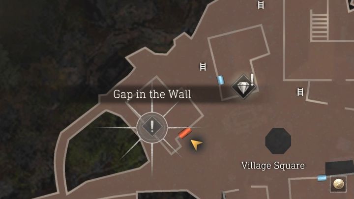 In the game world, you can find places to climb - an icon showing two characters will appear - Resident Evil 4 Remake: How to climb? - Campaign - Resident Evil 4 Remake Guide