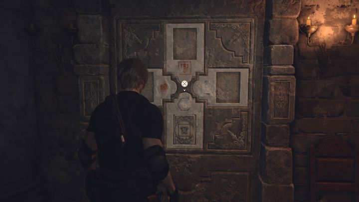 Resident Evil 4 Wall with Four Slots puzzle solution in Bindery