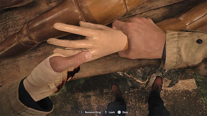 There are quite a few interactive places to explore on the large doll's body, not all of which need to be examined right away, as you won't have all the items necessary to interact with the doll - Resident Evil Village: House Beneviento, Doll Woman - Puzzle solutions - Resident Evil Village Guide