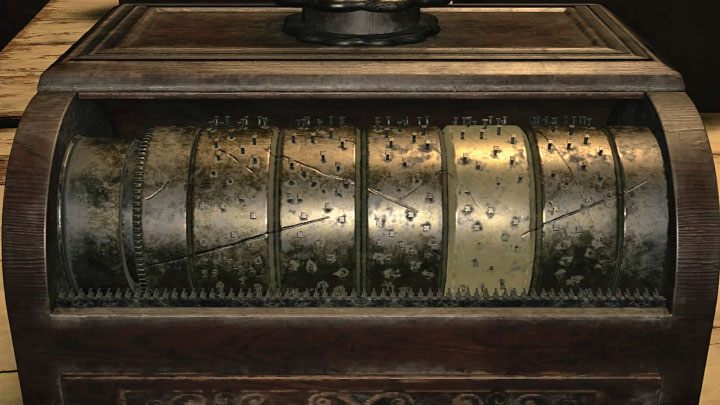 The goal of this puzzle is to play the correct melody - Resident Evil Village: House Beneviento, Storage Room - Puzzle solutions - Resident Evil Village Guide