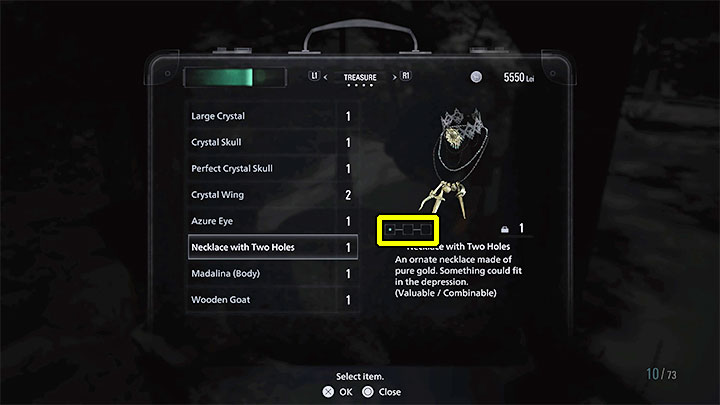 The descriptions of some of the treasures may have information that that treasure is Combinable - Resident Evil Village: Treasures - what are they for? - FAQ - Resident Evil Village Guide