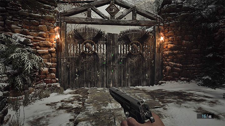 Ethan's next task is to go to the Reservoir to locate one of the lords, Moreau - Resident Evil Village: Going through the village to the boat - walkthrough - Fortress - Resident Evil Village Guide