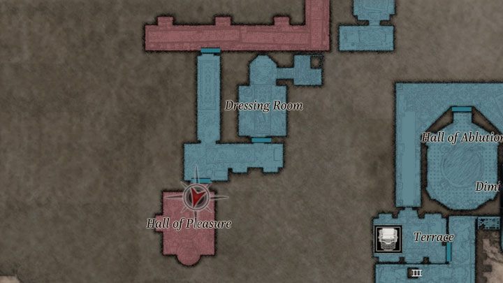 You will obtain this mask just before the fight with Lady Dimitrescu's second daughter - Resident Evil Village: The Four Angels Busts puzzle - Puzzle solutions - Resident Evil Village Guide