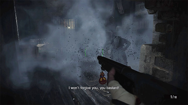 A shutter will be broken in the room, which is an important hint on how to win the fight - Lady Dimitrescu's daughters are sensitive to the cold - Resident Evil Village: 1 vampire daughter - boss, how to defeat? - Bosses - Resident Evil Village Guide