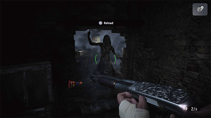 Stay near the shutter, wait for the vampire to appear, and keep attacking her - Resident Evil Village: 1 vampire daughter - boss, how to defeat? - Bosses - Resident Evil Village Guide