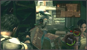 When we eliminate him, look for a location which he has opened - Public Assembly - Walkthrough - Resident Evil 5 - Game Guide and Walkthrough