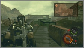 Before you go further jump on carriages and fall down on the other side of the closed bars - Train Station - Walkthrough - Resident Evil 5 - Game Guide and Walkthrough