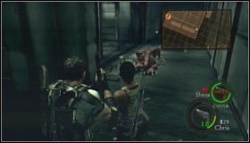 Go left, open the door - Underground Garden - Walkthrough - Resident Evil 5 - Game Guide and Walkthrough