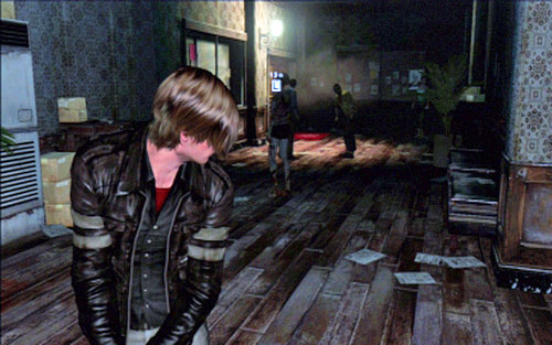 Move forwards until you encounter small group of enemies - Chapter 1 - The Campus | Leons campaign - Leons campaign - Resident Evil 6 Game Guide