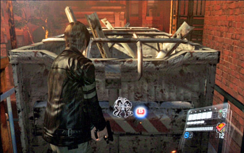 A bit further youll find another ladder - Chapter 1 - City Streets | Leons campaign - Leons campaign - Resident Evil 6 Game Guide