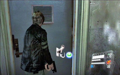 Behind the counter youll find a passage to the back of the building - Chapter 1 - City Streets | Leons campaign - Leons campaign - Resident Evil 6 Game Guide