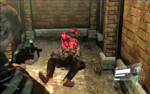 When you get through the door, youll encounter a new mutated enemy - Chapter 1 - City Streets | Leons campaign - Leons campaign - Resident Evil 6 Game Guide