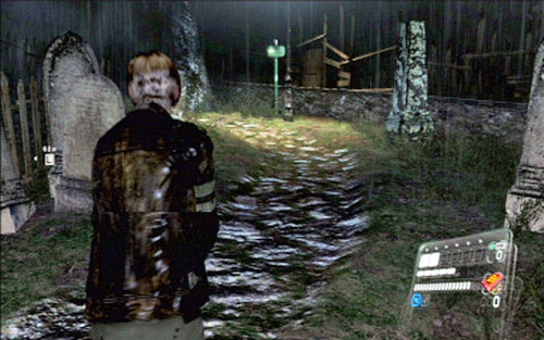 Once you get outside, go to the cemetery - Chapter 2 - The Cemetery | Leons campaign - Leons campaign - Resident Evil 6 Game Guide